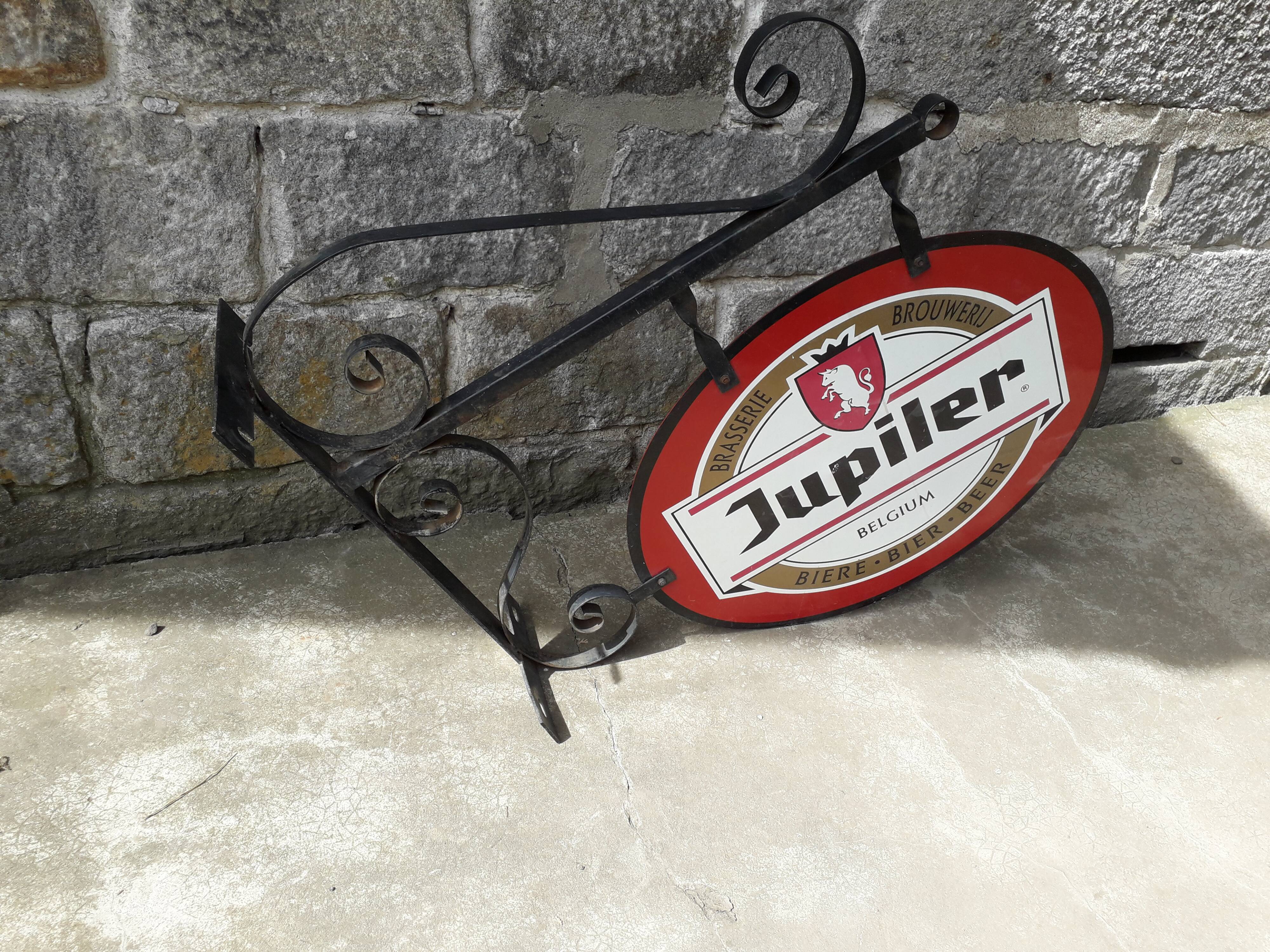 Jupiler advertising sign