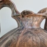 Vase in flamed sandstone by Edgard Aubry 1920s 1930s