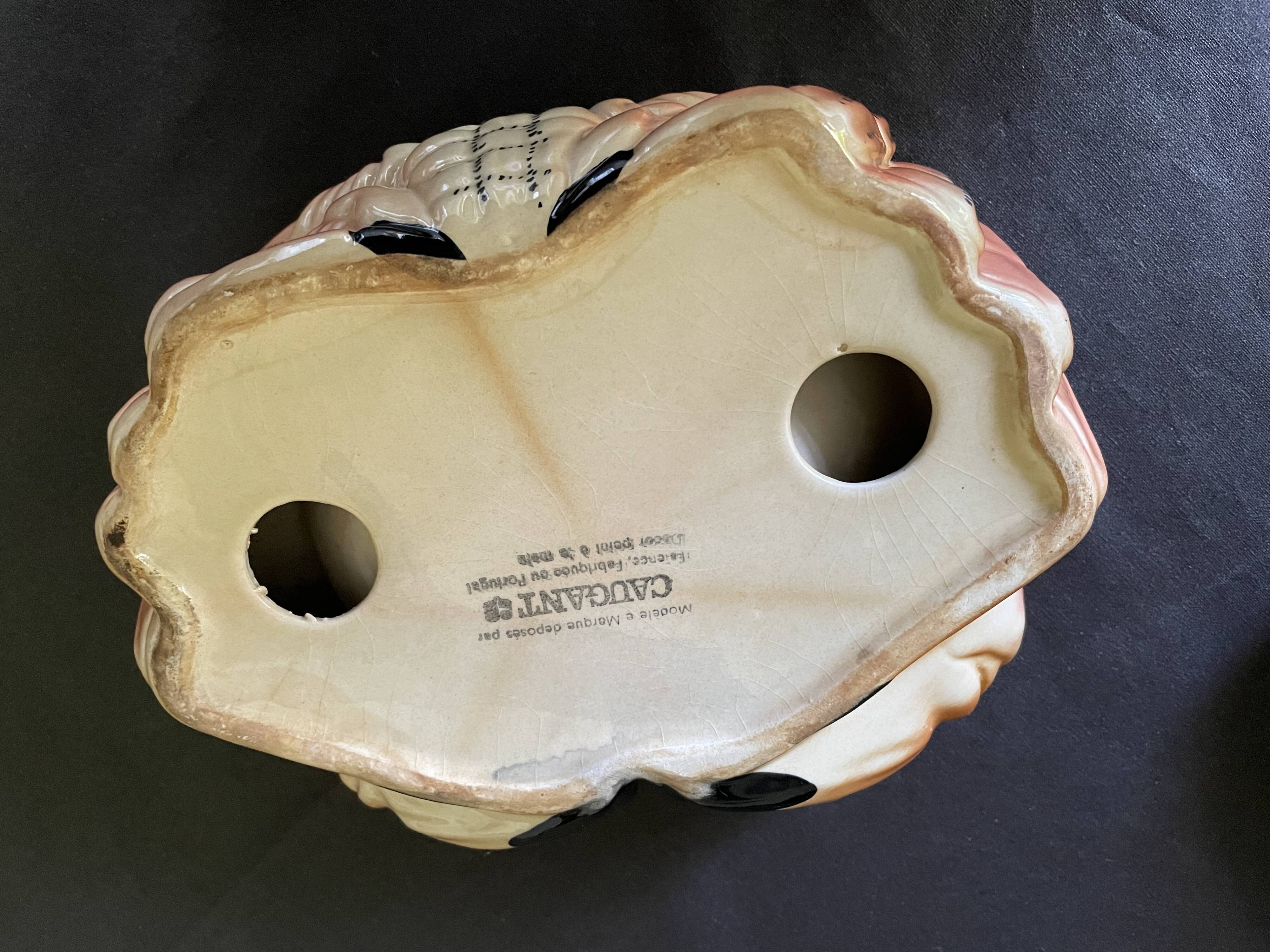 Terrine crab ceramic cake by Michel Caugant