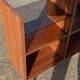 Meuble rangement Hi-Fi vinyles moderniste vintage 1960