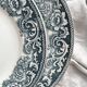 6 flat plates in iron earth “Croix de Lorraine” Saint Amand and Hamage