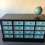 World map globe tripod vintage