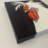Coq - contemporary oil painting on canvas