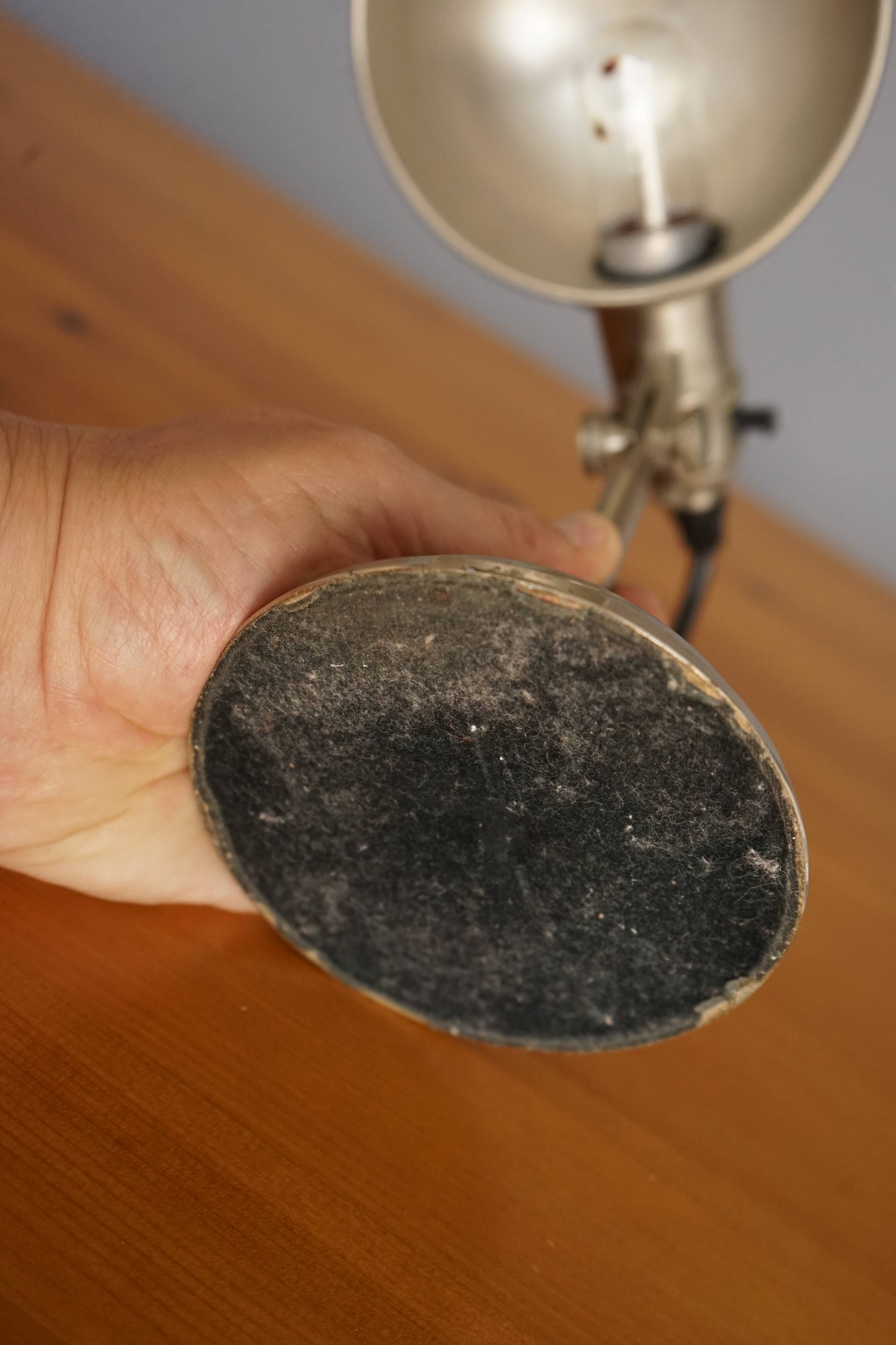 Lampe articulée industrielle, années 1930