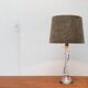 Mid-century German Tiffany glass table lamp by Ingo Maurer, 1960s.