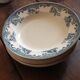 Lot 7 soup plates blue