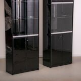 Set of Olinto book cases designed by Kazuhide Takahama for B&B Italia circa 1980