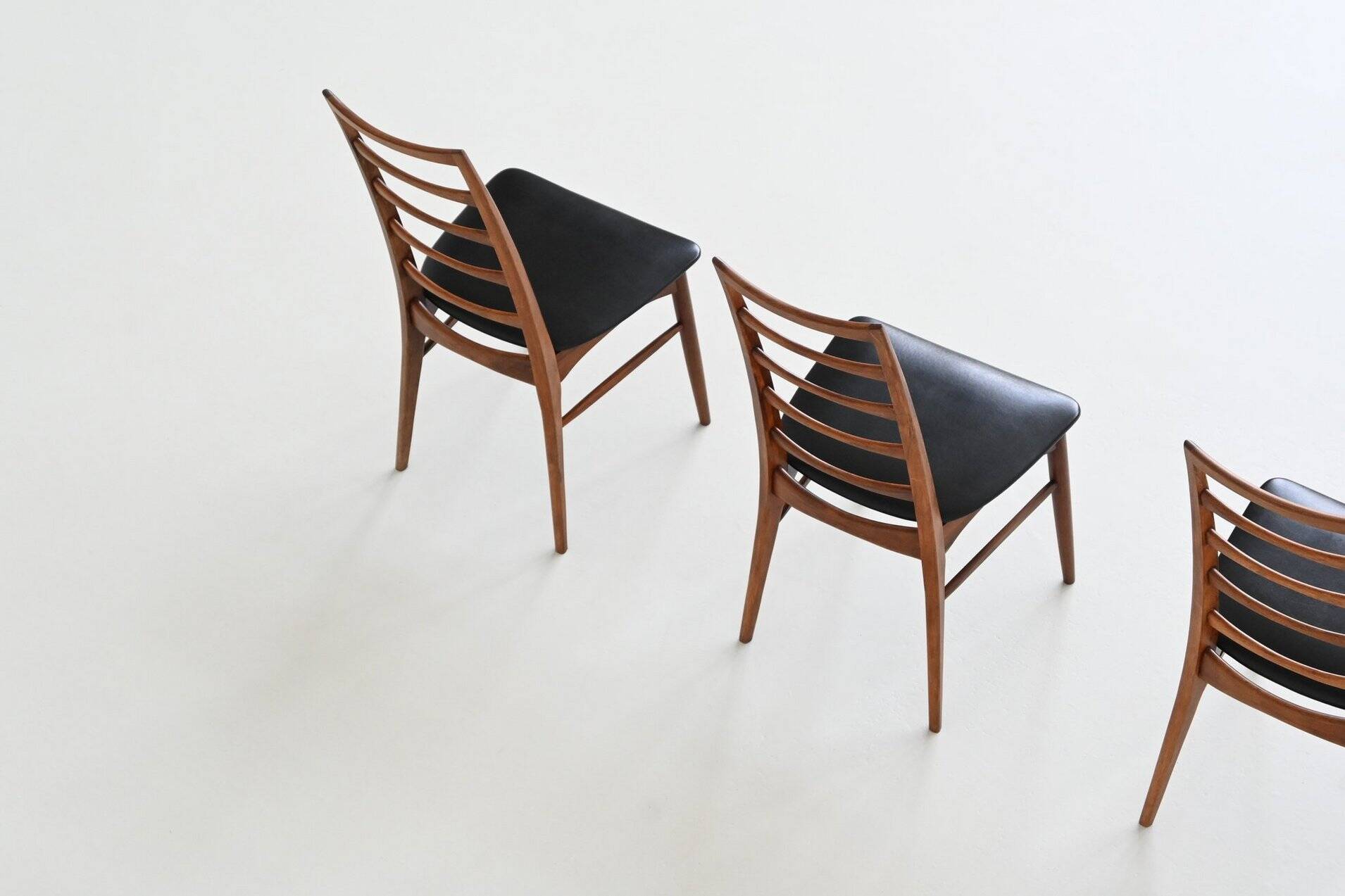 Chaises de salle à manger 'Lis' de Niels Koefoed en palissandre Koefoeds Danemark 1960