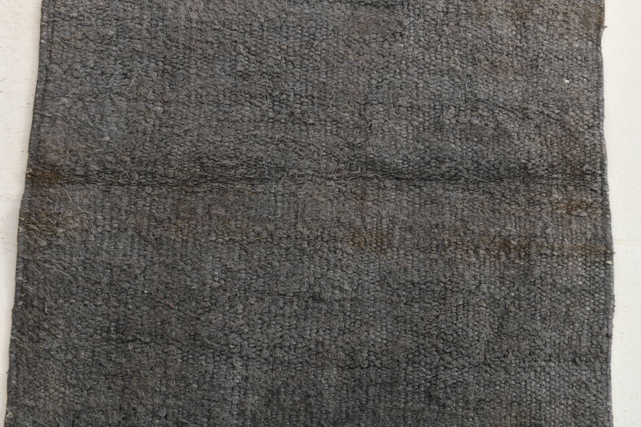 2x8 Mid Century Modern Gray Kilim Runner Rug, 60x254Cm