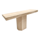 Travertine console 1960's Italy