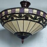 Vintage Tiffany style ceiling lamp