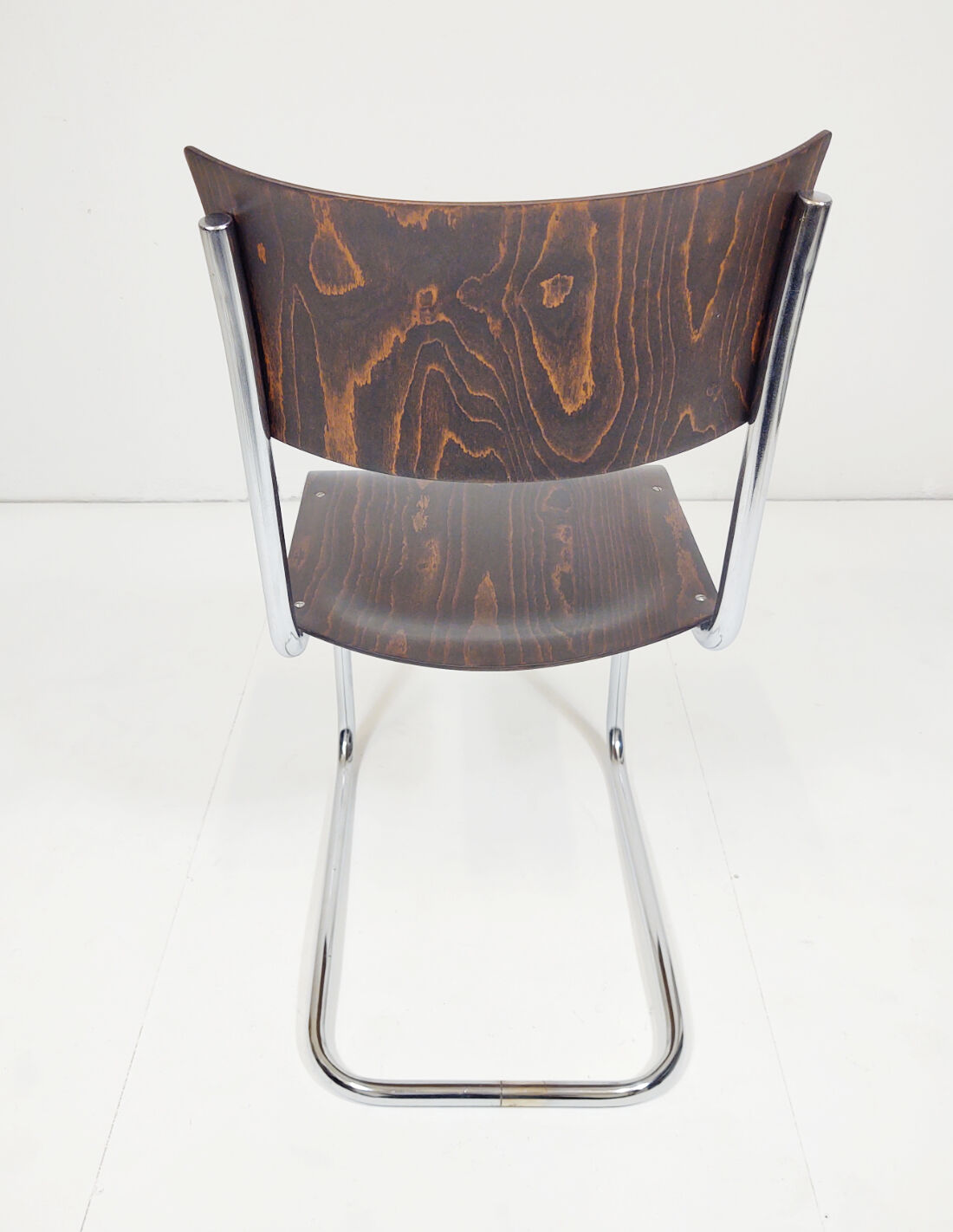Tubular steel cantilever chair by Mart Stam