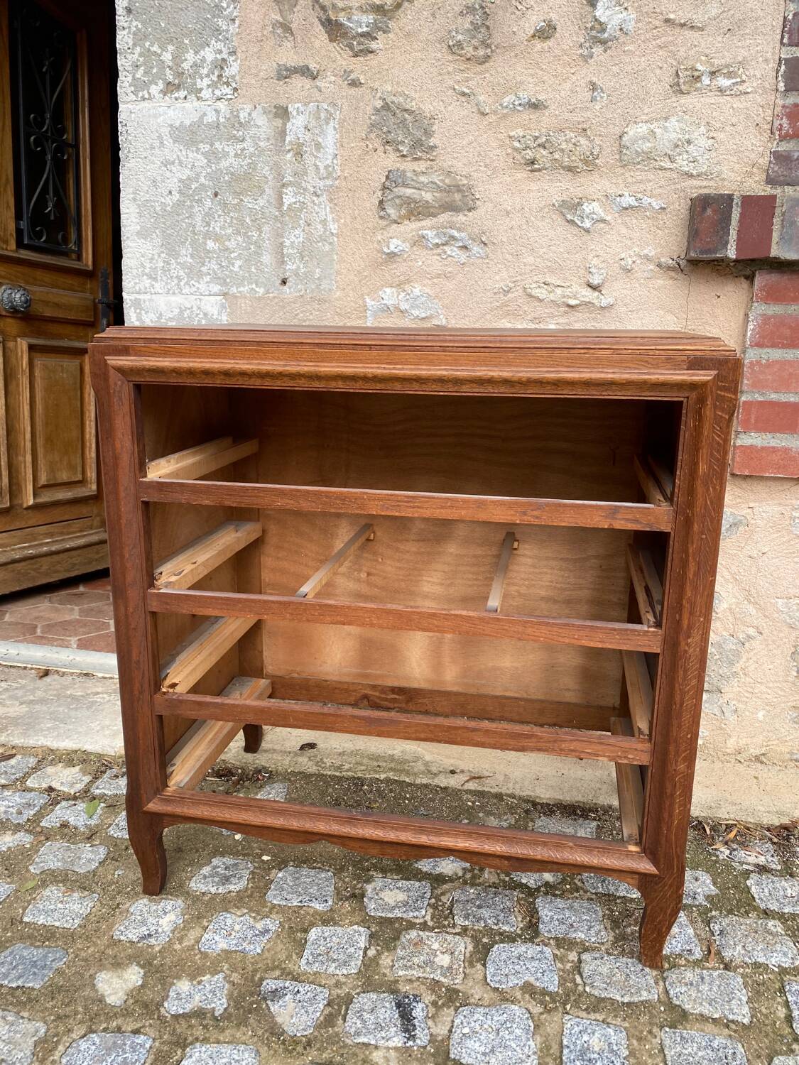 Commode en bois vintage