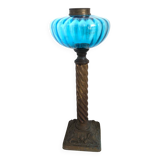 Lampe à Huile Bleu