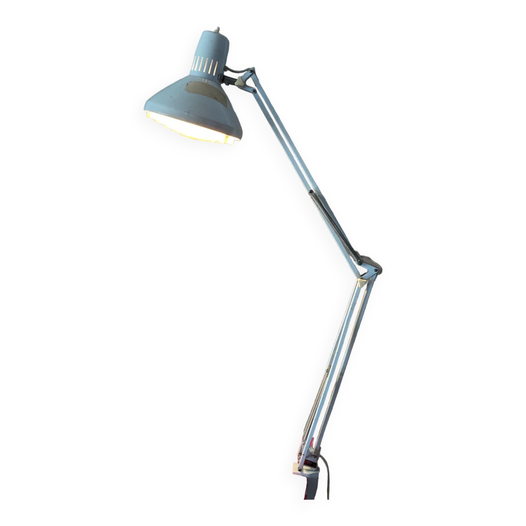 Workshop lamp or architect lamp LEDU type 2312 1970s