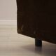 Brown armchair, Italian design, 1970s, made in Italy