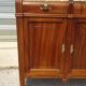 Art Deco sideboard in walnut with a marble top