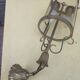 Chandelier suspension cage 2 lights louis XVI style