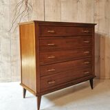 Oak chest of drawers