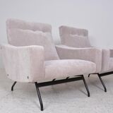 Pair of armchairs model "Galion" designed by Gilbert Steiner, published by Steiner, 1955