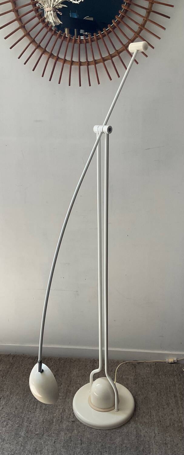 Vintage reading floor lamp from the 70s and 80s