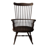 Wooden rocking chair