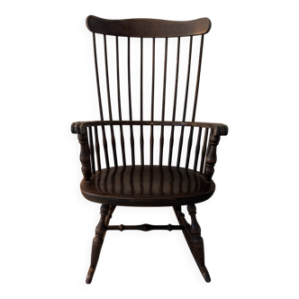 Wooden rocking chair