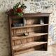 Renovated antique storage furniture