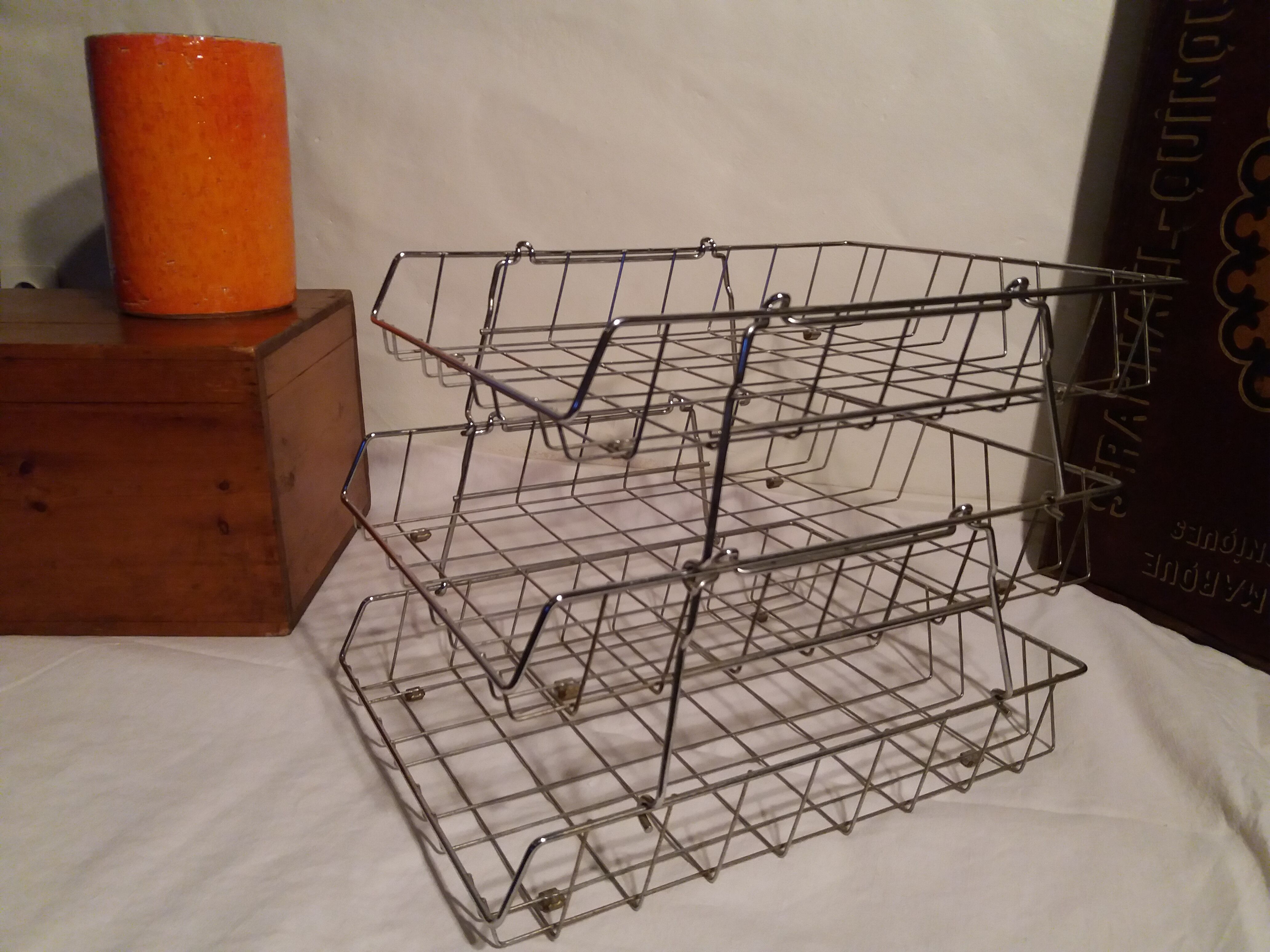 Range-post 70s chrome Metal bunks