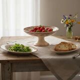 Antique service, fruit dish and 3 oval platters, ironstone