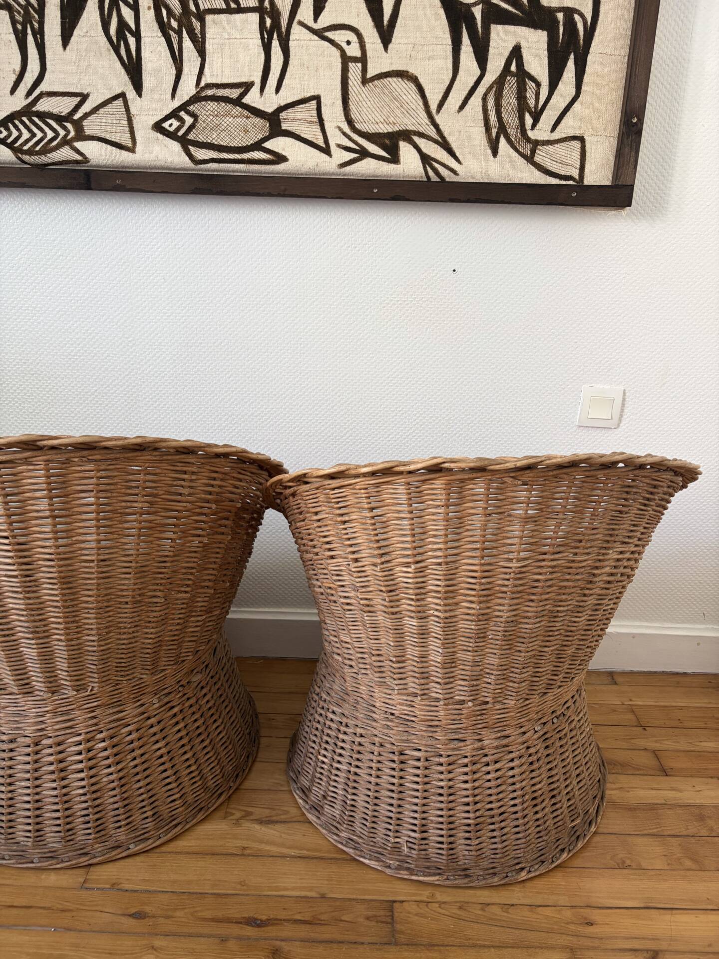 1960s wicker lounge set