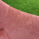 Fauteuil crapaud rose