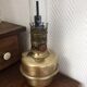 Lampe a pétrole en cuivre et laiton type Matador 15