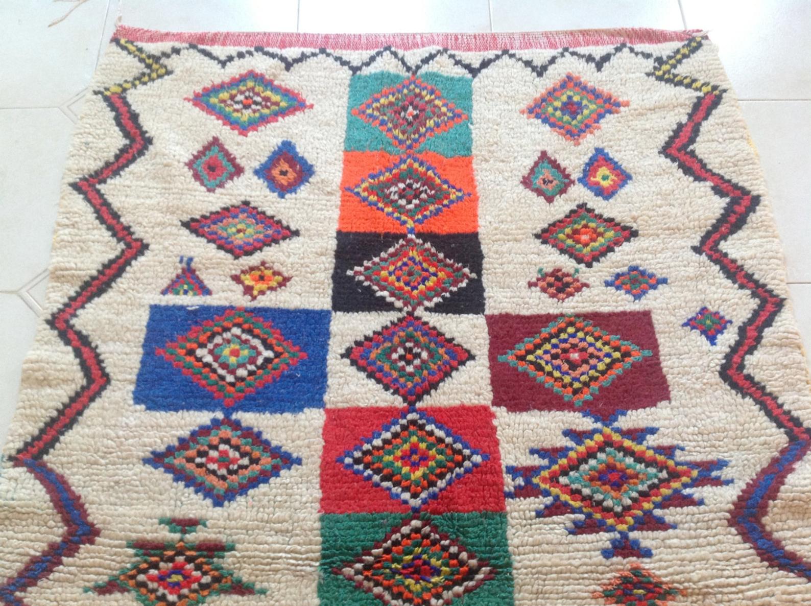 Tapis azilal marocain 135x190cm