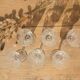 Lot de 6 verres vintage