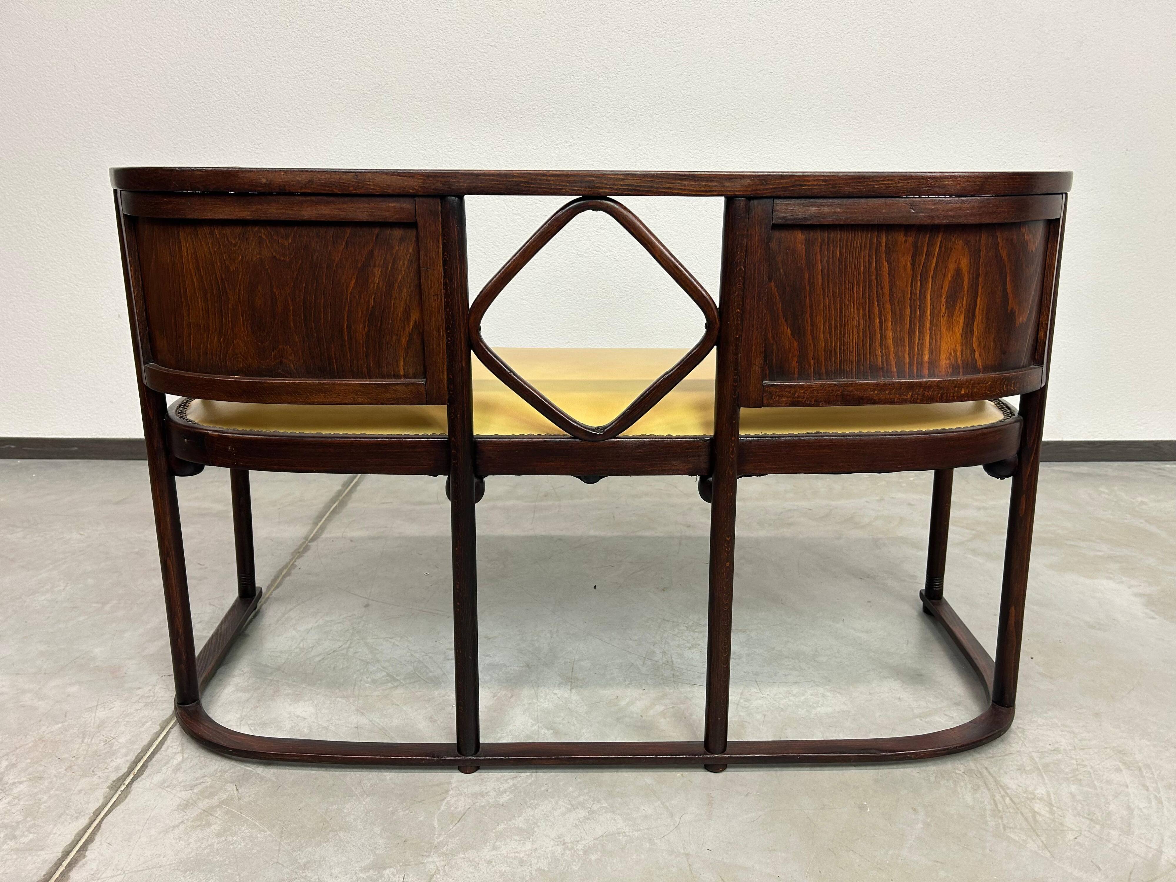 Fledermaus seating group by Josef Hoffmann for Jacob Josef Kohn