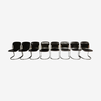 Chaises à manger pour cidue ensemble de 8, années 1970