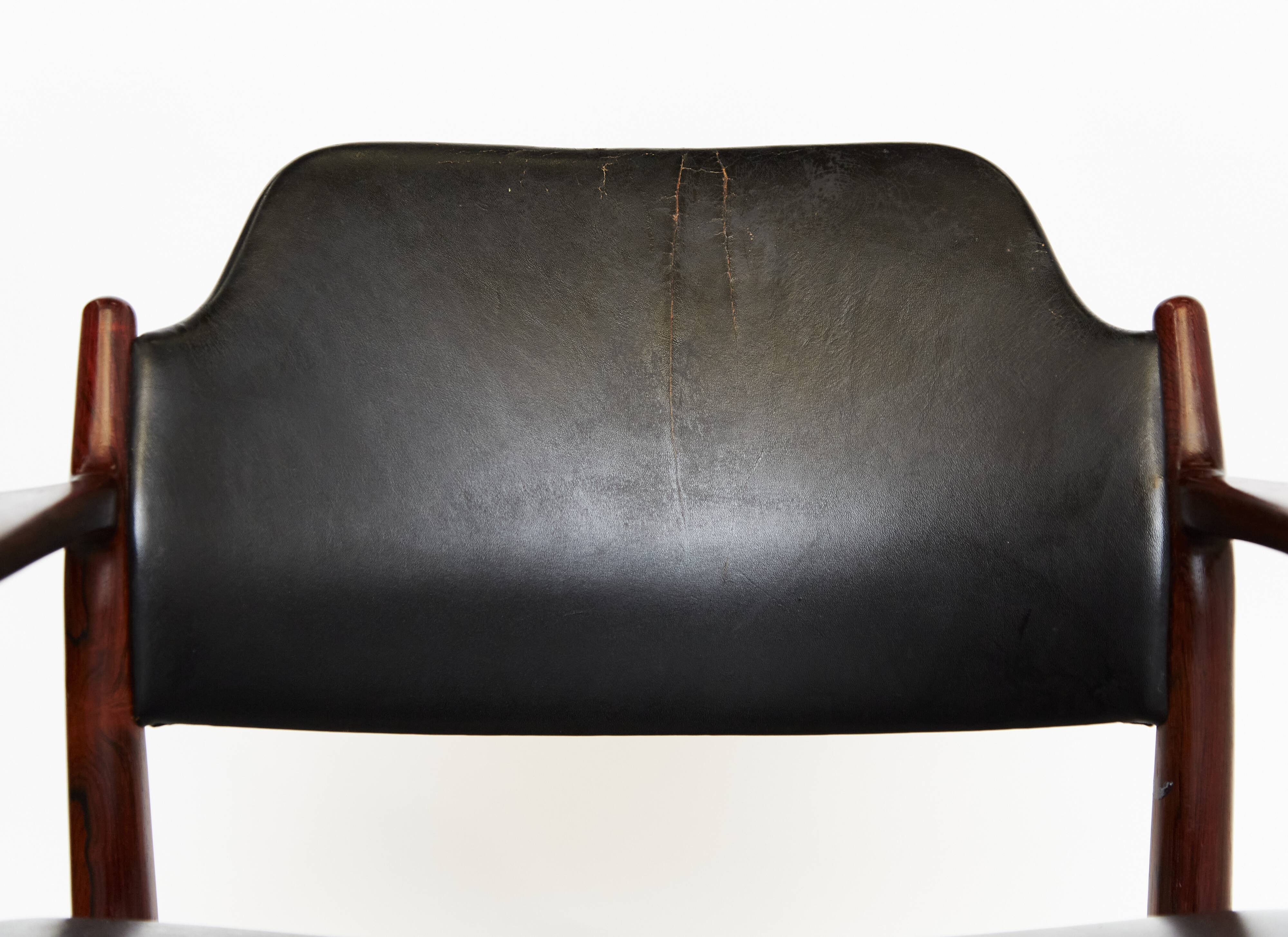 Chaises de salle à manger Arne Vodder n°62/62A pour Sibast