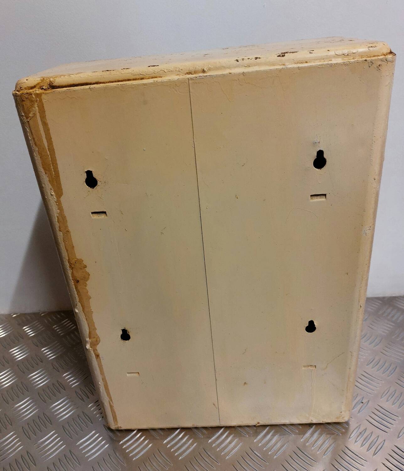 Old vintage mirror medicine cabinet