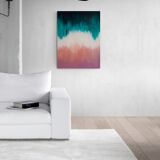 Hunting high and low - original abstract art canvas