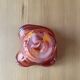 Ashtray or glass blown pocket tray dlg Murano