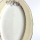 Ravier vintage L'Amandinoise model Paola white cream flowers