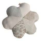 Coussin Flor beige