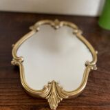 Gilded bronze mirror, 36x28 cm