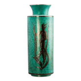 Wilhelm kage grand vase "argenta" gustavsberg suède années 50 marqué