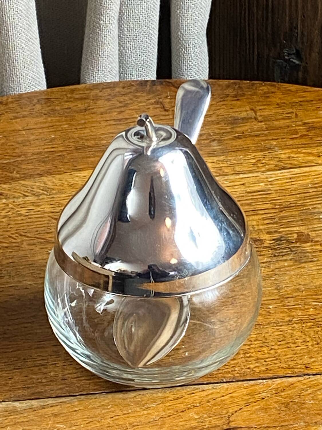 Sucrier, pot à confiture en forme de poire