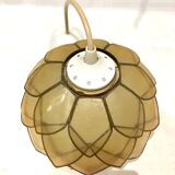 Suspension flower lotus mother-of-pearl
