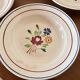 Luneville plates, "Chantilly" model