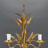 Golden suspension on ears of wheat, circa 1960