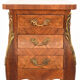 Bedside table in rosewood marquetry